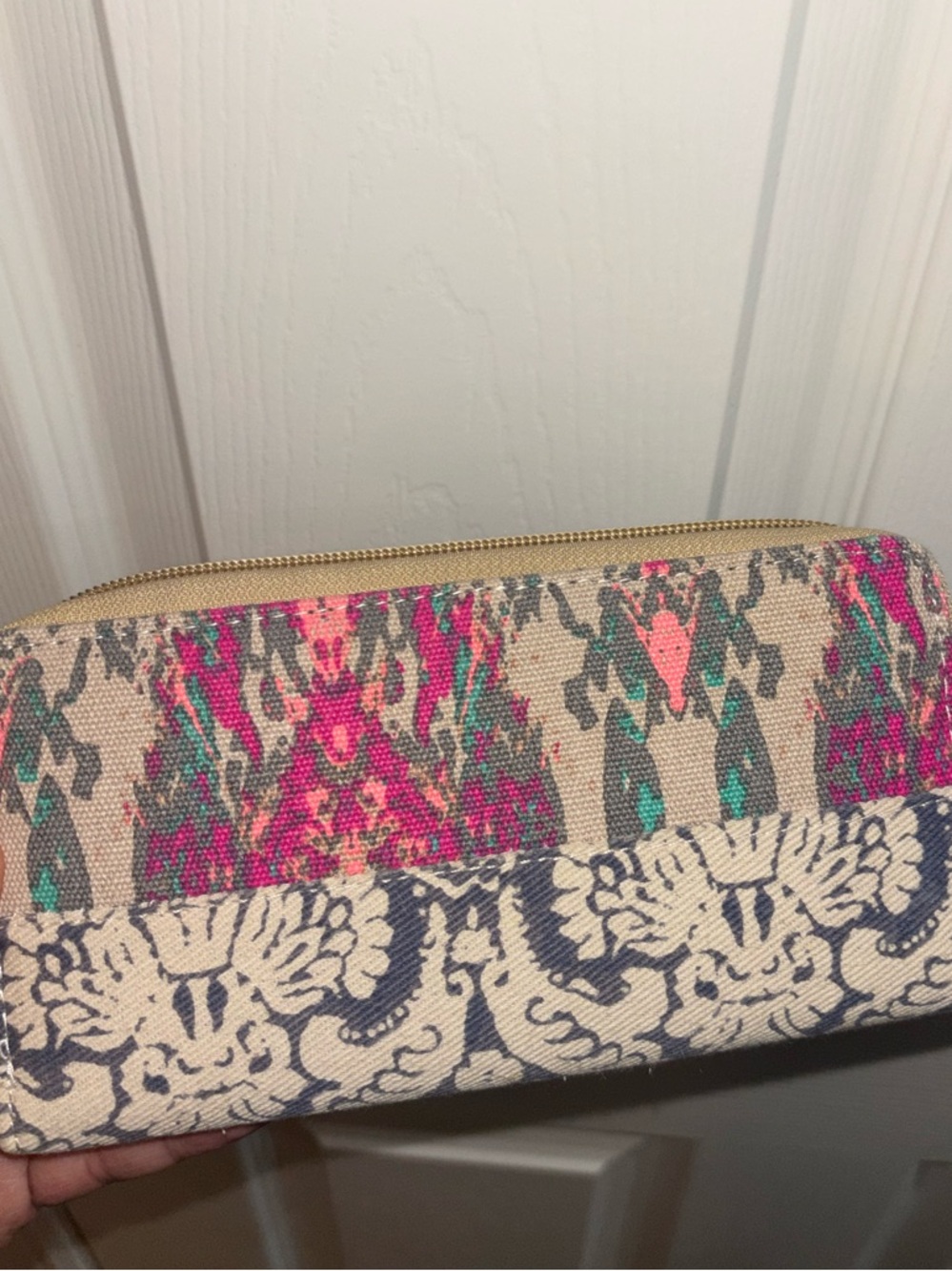✨ Boho Chic Printed Zip Wallet ✨